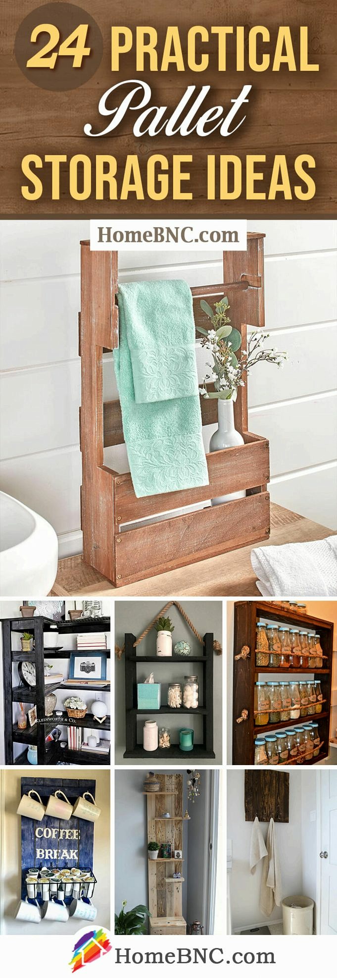 21 Creatively Clever DIY Pallet Shelf Ideas To Create For Every Room In Your House